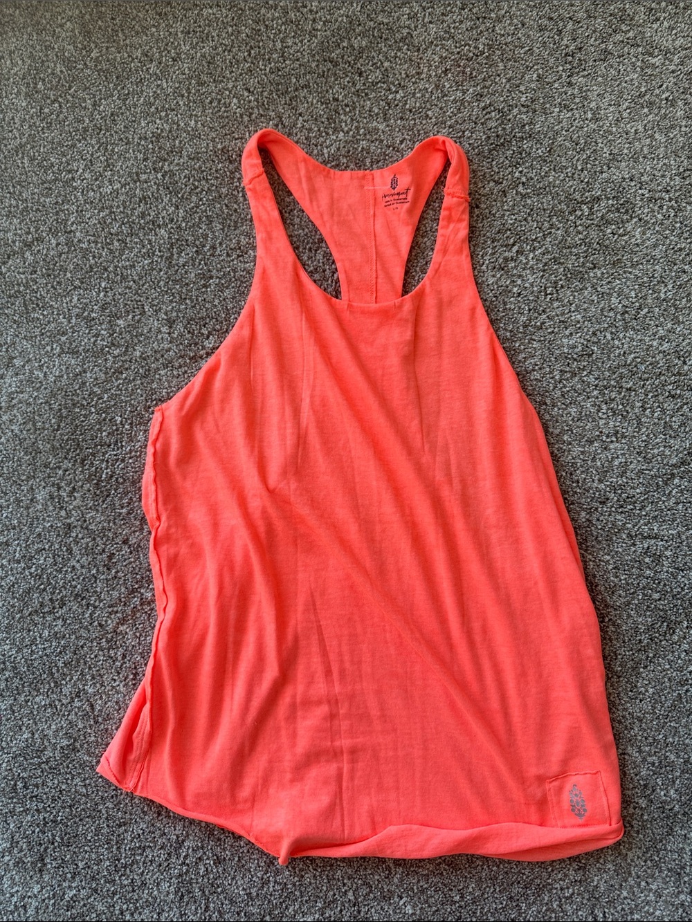 FP Movement by Free People Coral Racerback Tank